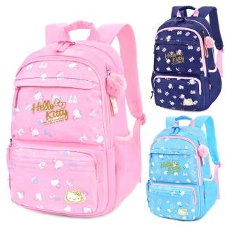 【優貝選】三麗鷗HELLO KITTY大容量小學生書包 後揹包3-6年級適用(平輸品)