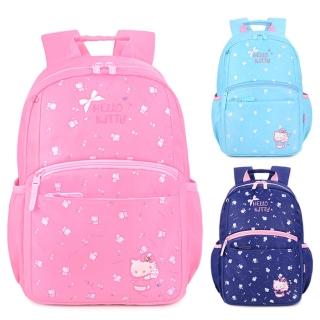 【優貝選】三麗鷗HELLO KITTY甜美印花小學生書包 後揹包 1-3年級適用(平輸品)