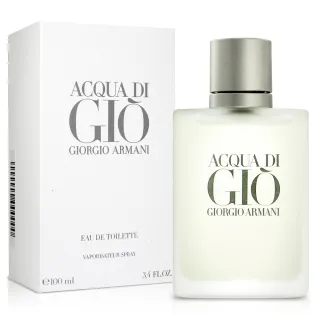 【Giorgio Armani 亞曼尼】寄情水男性淡香水100ml(平行輸入)