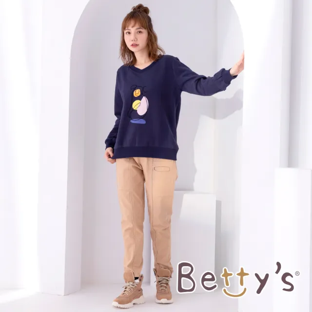 【betty’s 貝蒂思】多口袋休閒長褲(卡其)