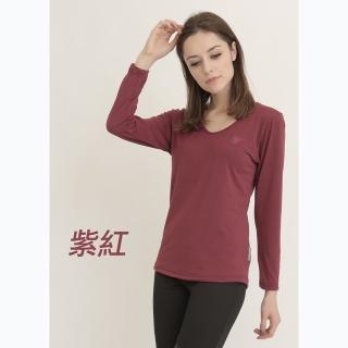 【Vital Silver 銀盾】女中空蓄熱保暖圓領衛生衣(排汗透氣/透氣輕薄內搭保暖衣)