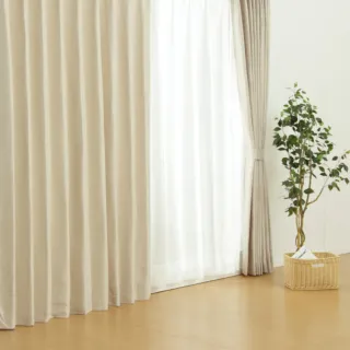 【NITORI 宜得利家居】遮光2級 窗簾 G PALETTE BE 100×178×1(PALETTE 窗簾)