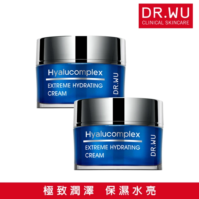 DR.WU 達爾膚 玻尿酸保濕精華霜50ml_2入