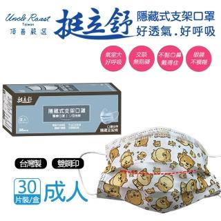 【頂善嚴選】挺立舒支撐型 成人醫療口罩(柴犬)