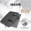 【WiWU】極簡時尚多口袋15.6吋/16吋MacBook筆電包(肩背/側背/斜背 黑色)