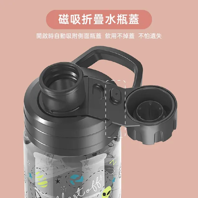 【阿莎&布魯】Tritan旋蓋兒童水壺450ml 1入