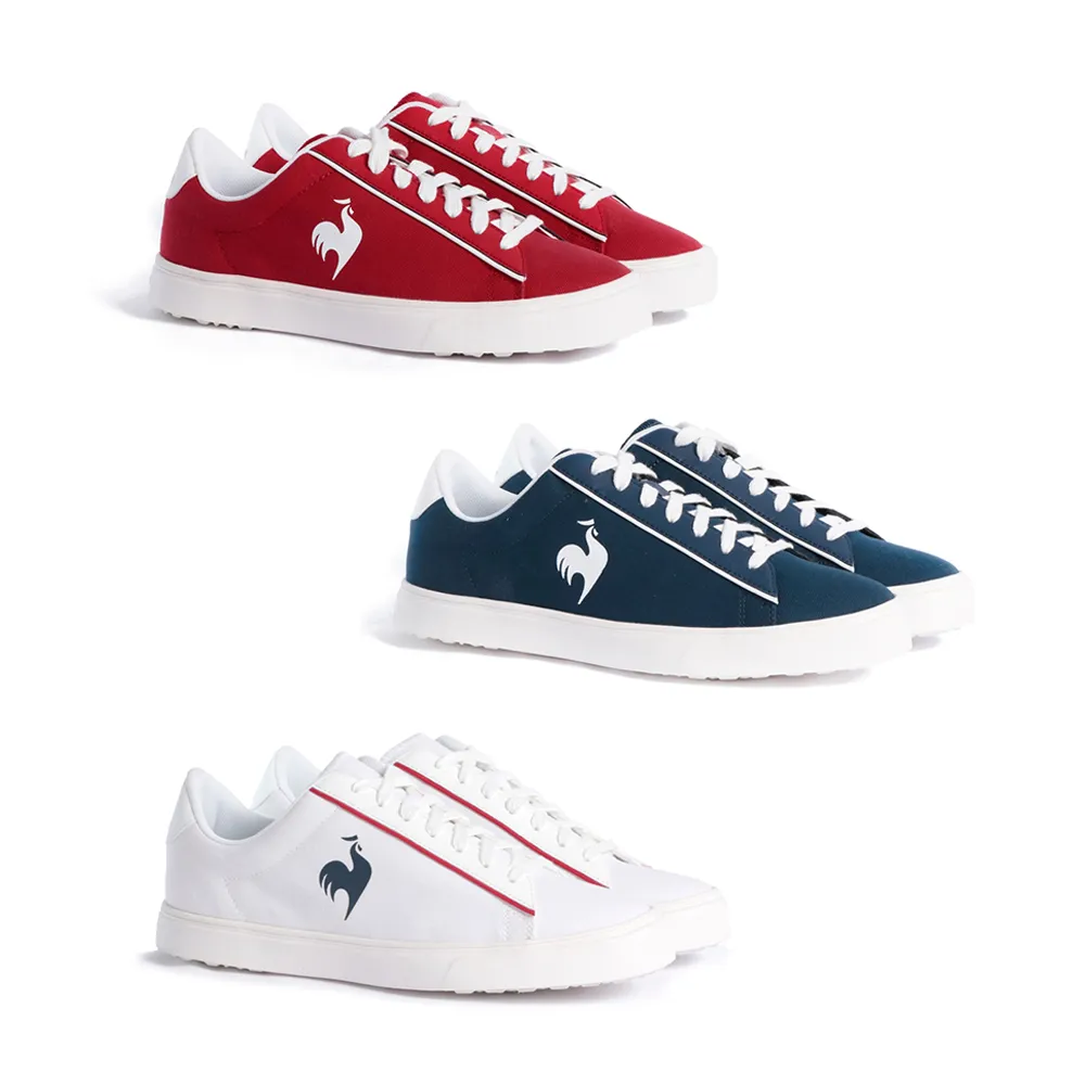 【LE COQ SPORTIF 公雞】帆布鞋 休閒鞋 男/女鞋-3色-LJO73211-213