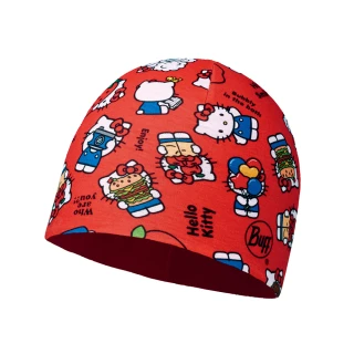 【BUFF】BF113207 HELLO KITTY-兒童Polar雙層保暖帽-野餐野餐(Polar帽/雙層保暖/透氣/hello kitty)