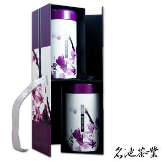 【名池茶業】阿里山高冷烏龍茶茶美學禮盒-濃香款(150gx2罐)