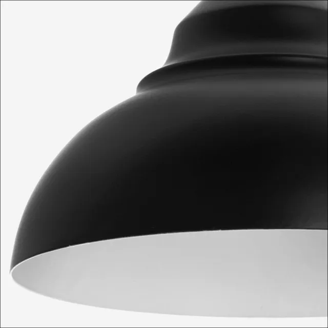 【特力屋】萊特 燈罩配件 黑色 20cm