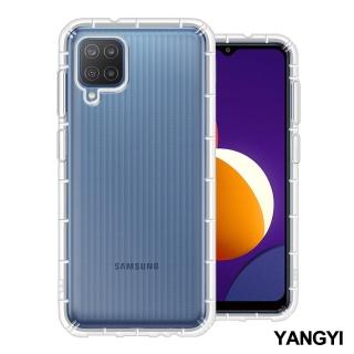 【YANG YI 揚邑】SAMSUNG Galaxy M12 空壓氣囊式耐磨防摔手機殼(M12)