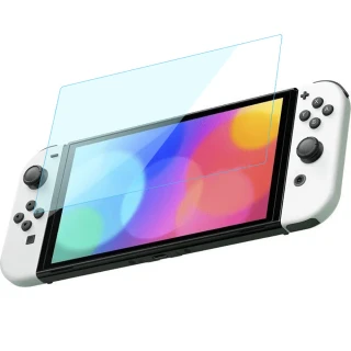 【iPega】Switch 副廠  OLED鋼化膜(高靈敏、防指紋、防刮耐磨)