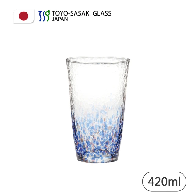 【TOYO SASAKI】水之彩水杯/空之彩/420ml(日本高質量玻璃代表)