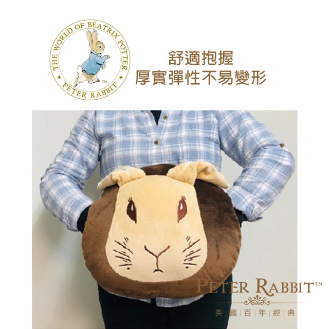 【PETER RABBIT 比得兔】比得兔造型暖手枕(NF333)