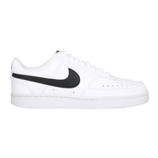 【NIKE 耐吉】COURT VISION LO NN 男女休閒運動鞋-經典 復古 白黑(DH2987-101)