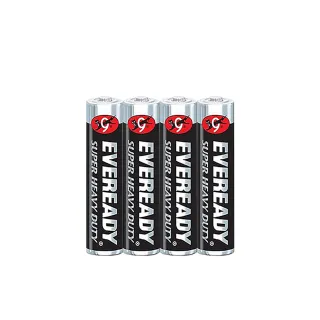 【Eveready 永備】1212SW4黑金鋼4號AAA碳鋅電池40入(錳乾電池 黑錳電池 乾電池)