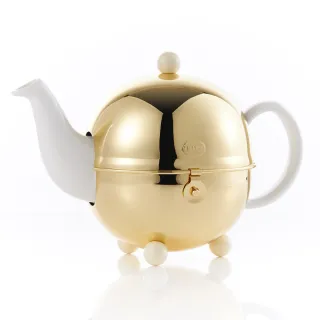 【TWG Tea】現代藝術系列茶壺(白金色/500ml)