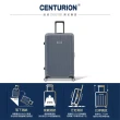 【CENTURION 百夫長】29吋經典亮面拉鍊箱系列行李箱-BWI巴爾的摩灰(空姐箱)