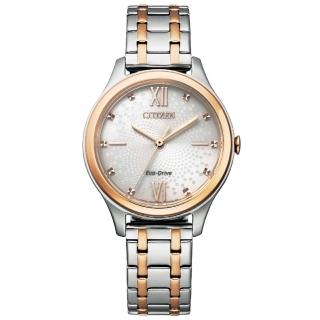 【CITIZEN 星辰】LADYS 浪花光動能女錶/32mm(EM0506-77A)