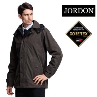 【JORDON 橋登】GORE-TEX 男 防水保暖軍裝機能大衣(1157)