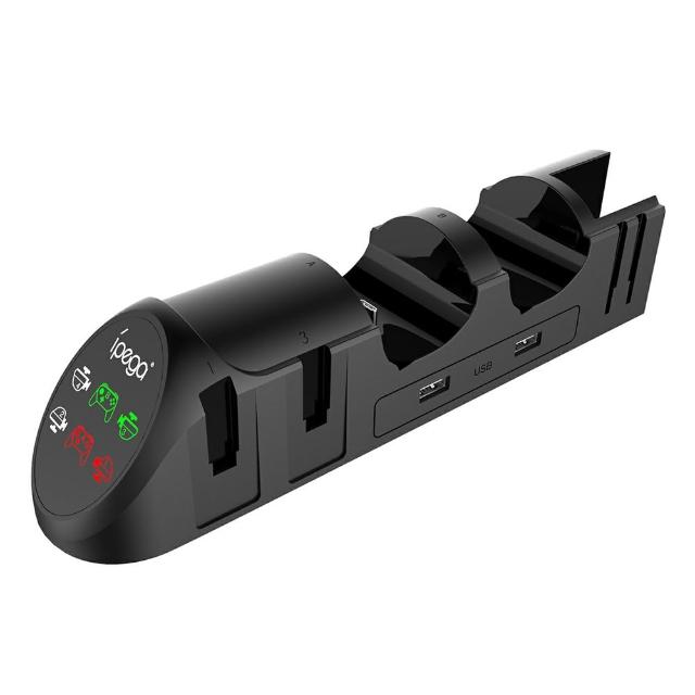 【ipega 派鯊魚】Switch 副廠 動車6號 6合1 充電底座(PG-9187)