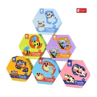 【classic world】主題寶寶6in1拼圖組/六款主題可選(24pcs)