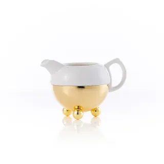 【TWG Tea】爵士金現代藝術系列奶盅 Jazz Gold Design Creamer in White(白色)