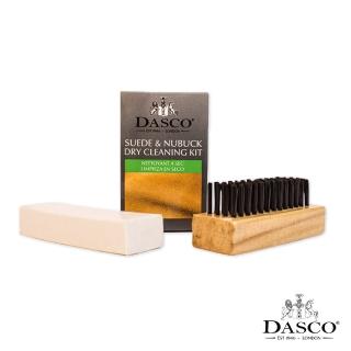 【DASCO 伯爵】5618麂皮乾式清潔組(麂皮清潔 去汙 橡皮擦 尼龍刷)