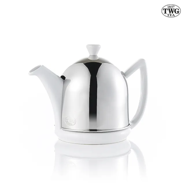 【TWG Tea】穹頂之耀系列茶壺(白色/600ml)