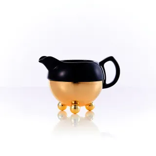 【TWG Tea】爵士金現代藝術系列奶盅 Jazz Gold Design Creamer in Black(黑色)