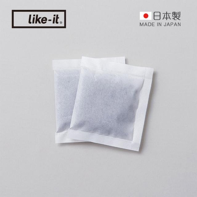 【like-it】日製密封除臭廚房/尿布垃圾桶專用2合1消臭補充包(吸臭 抑臭 除味 去味)