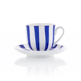 【TWG Tea】漾彩午茶杯組 Tea for Two Teacup & Saucer in Cobalt(陶瓷/鈷藍 160ml)