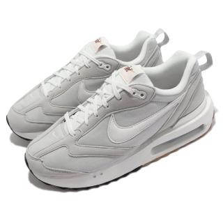 【NIKE 耐吉】休閒鞋 Air Max Dawn 運動 男女鞋 復古鞋型 氣墊 避震 麂皮 情侶穿搭 灰 白(DJ3624-002)