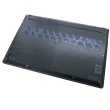 【Ezstick】ASUS VivoBook Pro 15 M3500 M3500QC 黑色卡夢紋機身貼(含上蓋貼、鍵盤週圍貼、底部貼)