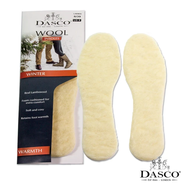 DASCO 伯爵 6008羊毛保暖鞋墊