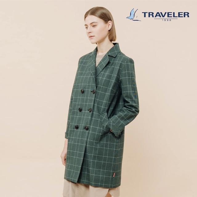 【TRAVELER 旅行者】女款-防風撥水外套_202TU205(防潑水外套)