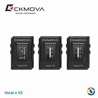 【CKMOVA】VOCAL X V2 一對二無線麥克風系統(勝興公司貨)