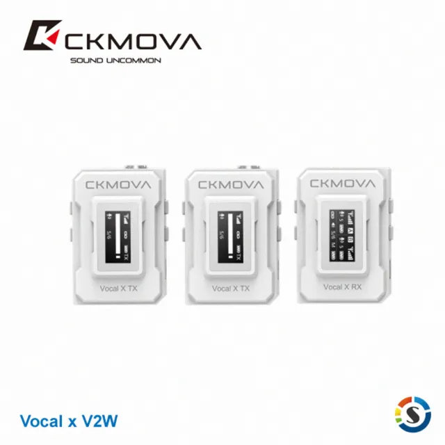 【CKMOVA】VOCAL X V2W 一對二無線麥克風系統(勝興公司貨)