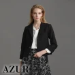 【AZUR】斜壓紋雙釦棉質西裝外套-2色