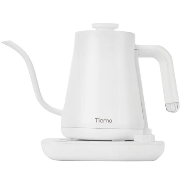 【Tiamo】KS06T01 電溫控壺電溫控細口壺600ml 110V -白(HG2444)
