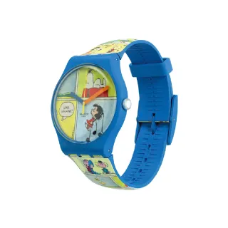【SWATCH】史努比Snoopy限量聯名手錶 SMAK!-New Gent 原創系列 瑞士錶 錶(41mm)