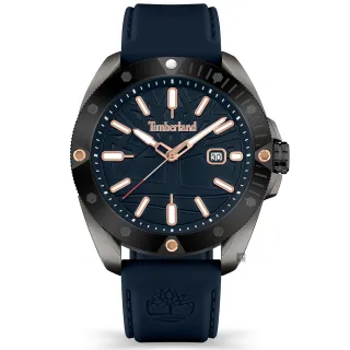 【Timberland】海軍藍潮流手錶-44mm 畢業禮物(TDWGN2102901)