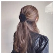 【HaNA 梨花】新款!韓國瞬間美感造型．馬尾包包頭專用鳥巢髮夾絨毛款