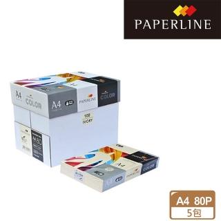 【PAPERLINE】象牙白PL100 彩色影印紙A4 80G(5包/箱)