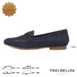 【TINO BELLINI 貝里尼】典雅學院全真皮樂福鞋VI9035