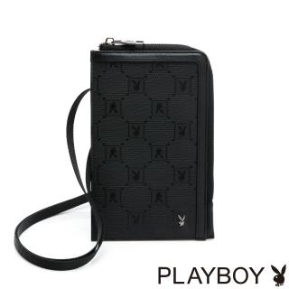 【PLAYBOY】萬用包 Master系列(黑色)
