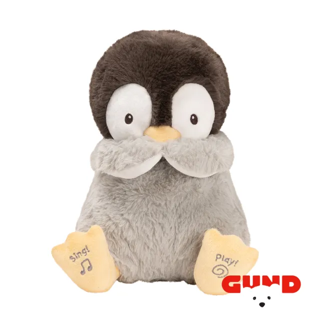 【GUND】親親小企鵝互動玩偶