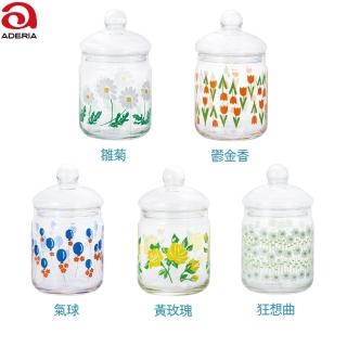【ADERIA】日本糖果罐 共五款 680cc 昭和系列 玻璃罐(儲物罐 玻璃罐 糖果罐)