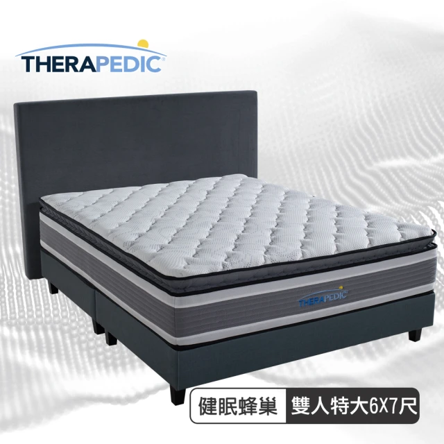 Therapedic 沛迪醫生 健眠三代蜂巢獨立筒直立正三線床墊(雙人特大)