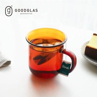 【好玻GOODGLAS】單層把手玻璃杯-琥珀300ml